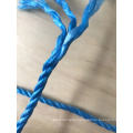 Polypropylene 3 strand twisted rope with hook